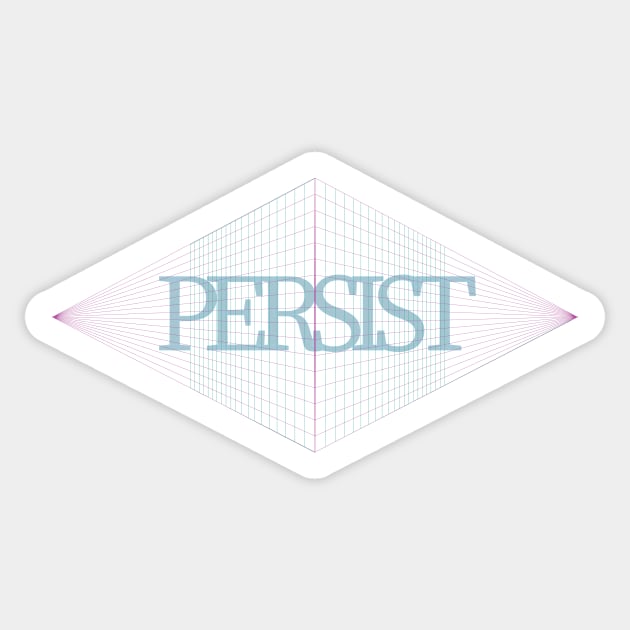 Persist 90s style Sticker by Window House